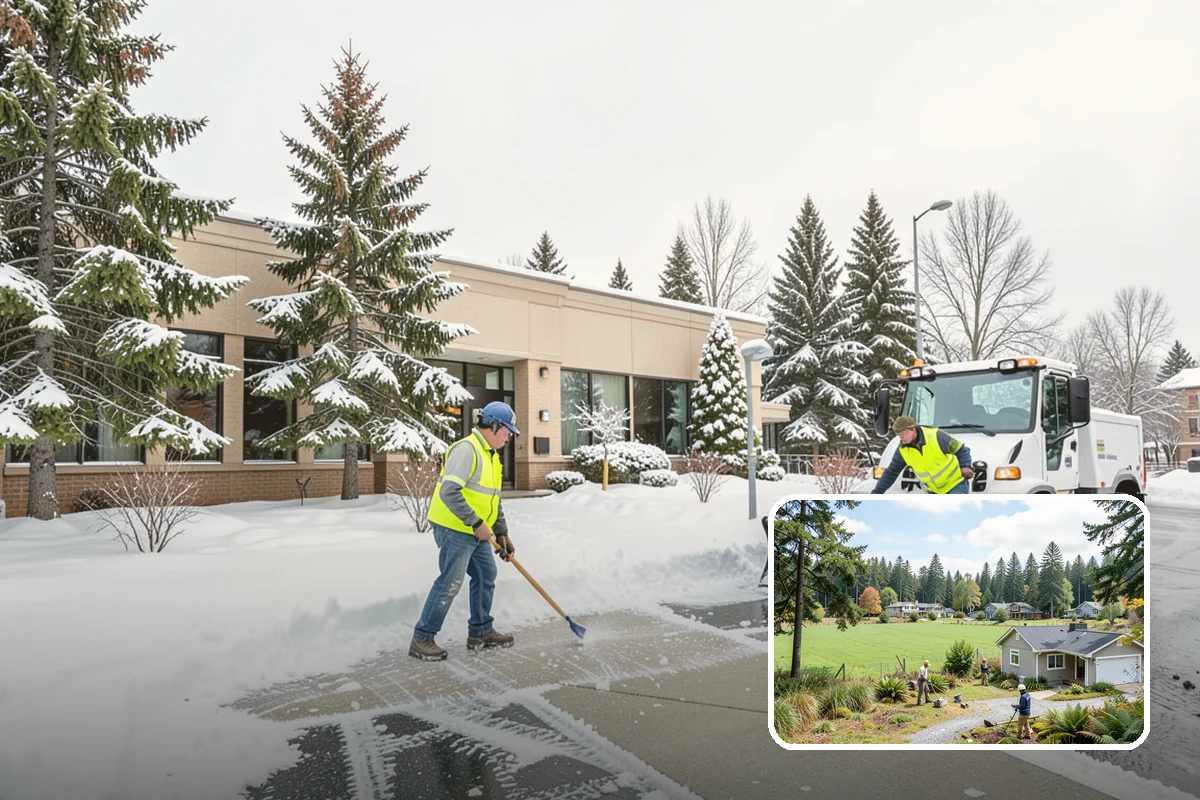 Rural Property Snow Removal in Lyman, Skagit County, WA - Clears long private lanes municipal plows won't touch