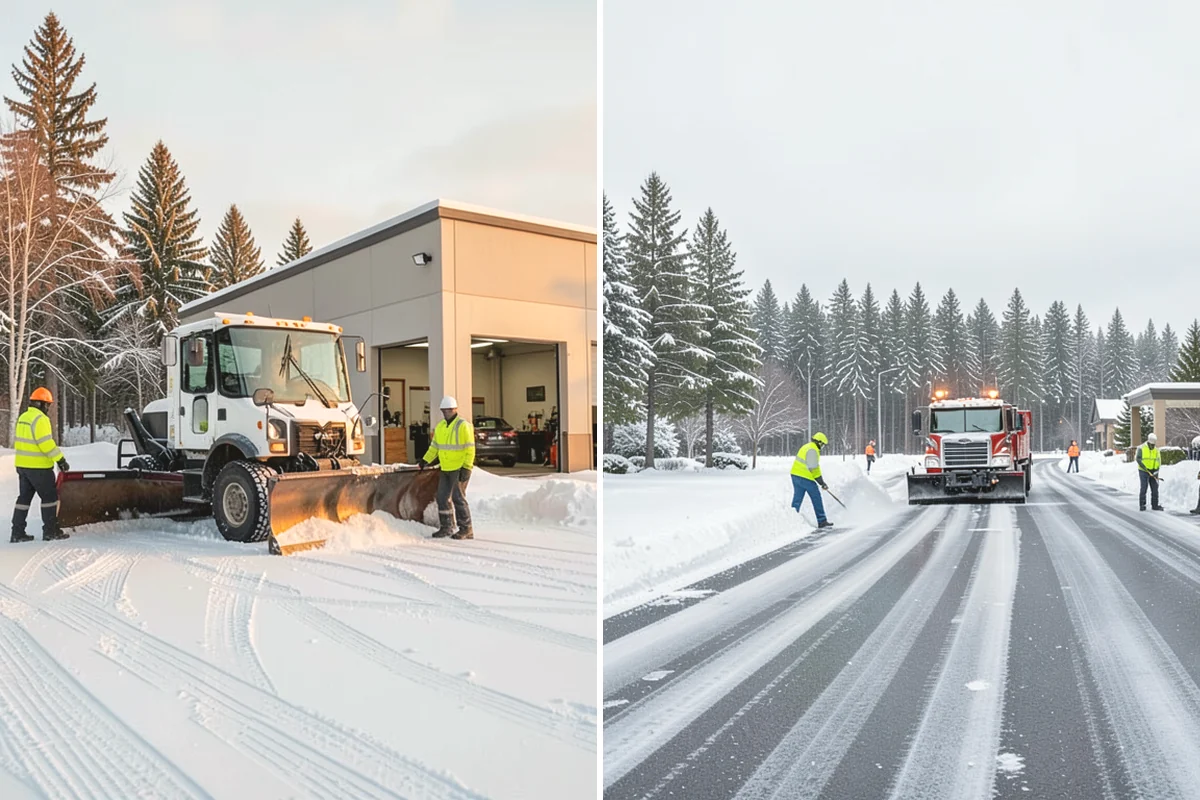 Rural Property Snow Removal in Mercer Island, King County, WA - We map the lane, turnarounds, and every access point