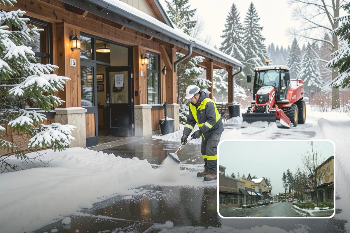 Rural Property Snow Removal in Mill Creek, Snohomish County, WA - Clears long private lanes municipal plows won't touch
