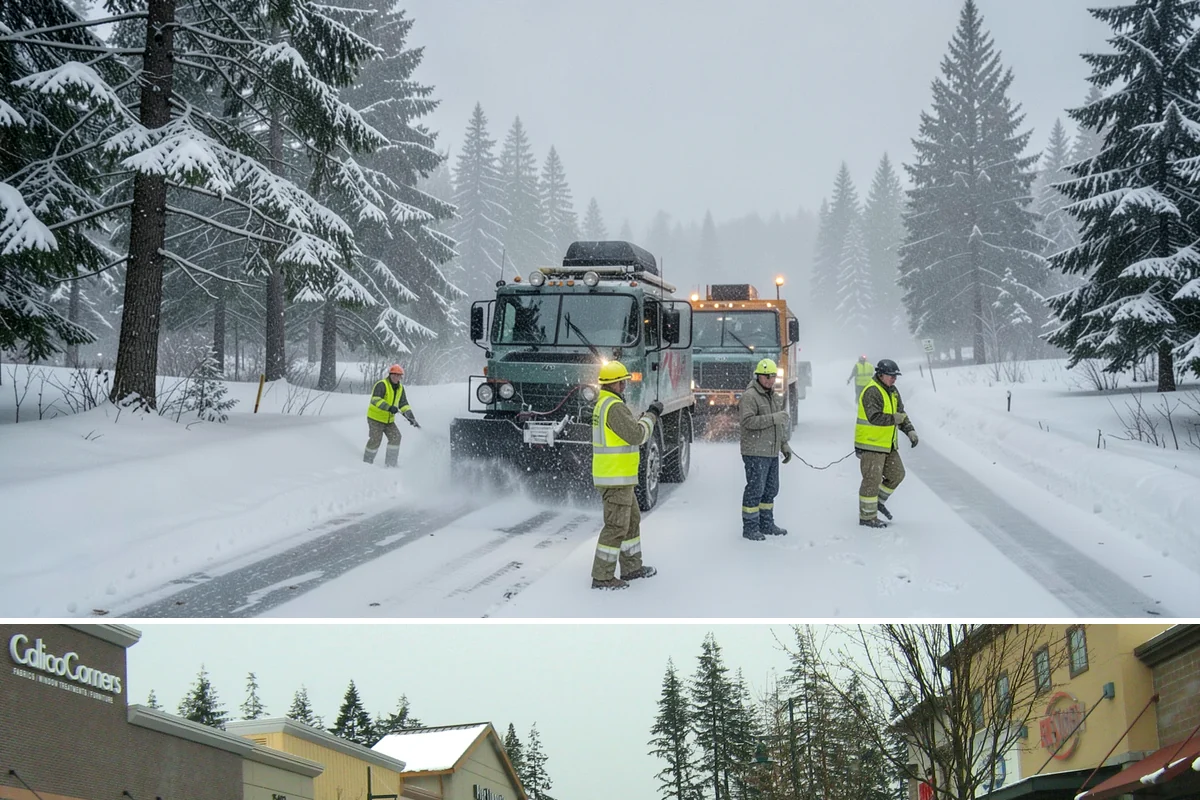 Rural Property Snow Removal in Mill Creek, Snohomish County, WA - Foothill and valley parcels need service whenever elevation-driven snow accumulates, often when the lowlands see only rain.