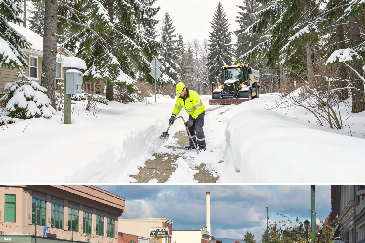 Rural Property Snow Removal in Monroe, Snohomish County, WA - Foothill and valley parcels need service whenever elevation-driven snow accumulates, often when the lowlands see only rain.