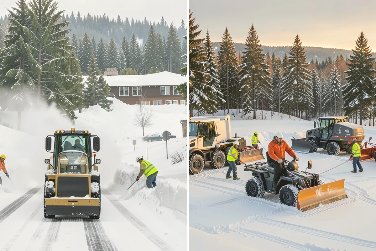Rural Property Snow Removal in Mount Vernon, Skagit County, WA - We map the lane, turnarounds, and every access point