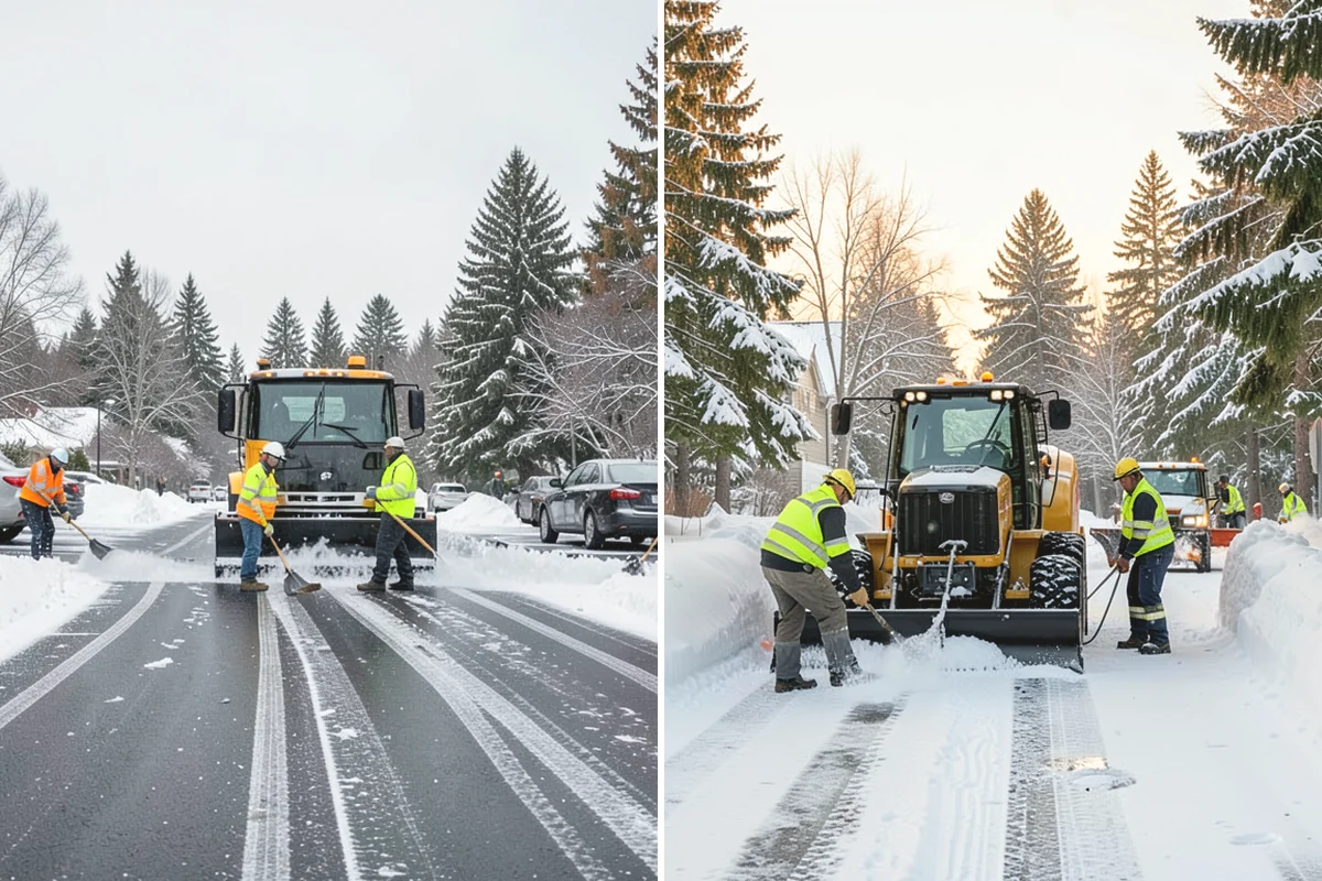 Rural Property Snow Removal in Mountlake Terrace, Snohomish County, WA - We map the lane, turnarounds, and every access point