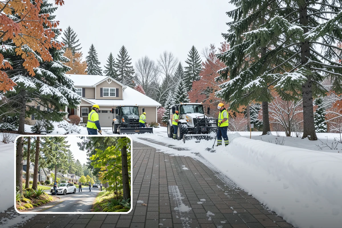 Rural Property Snow Removal in Normandy Park, King County, WA - Clears long private lanes municipal plows won't touch