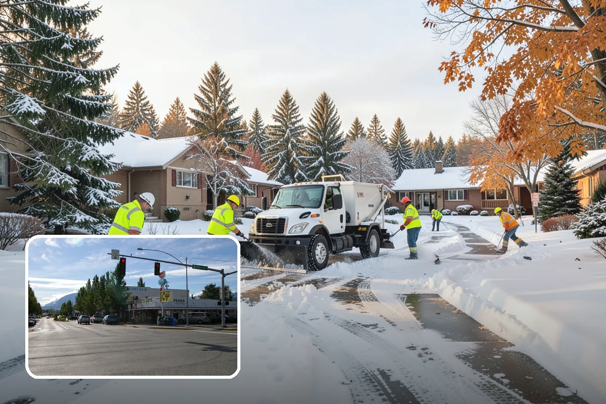 Rural Property Snow Removal in North Bend, King County, WA - Clears long private lanes municipal plows won't touch