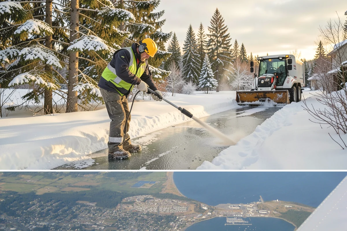 Rural Property Snow Removal in Oak Harbor, Island County, WA - Foothill and valley parcels need service whenever elevation-driven snow accumulates, often when the lowlands see only rain.