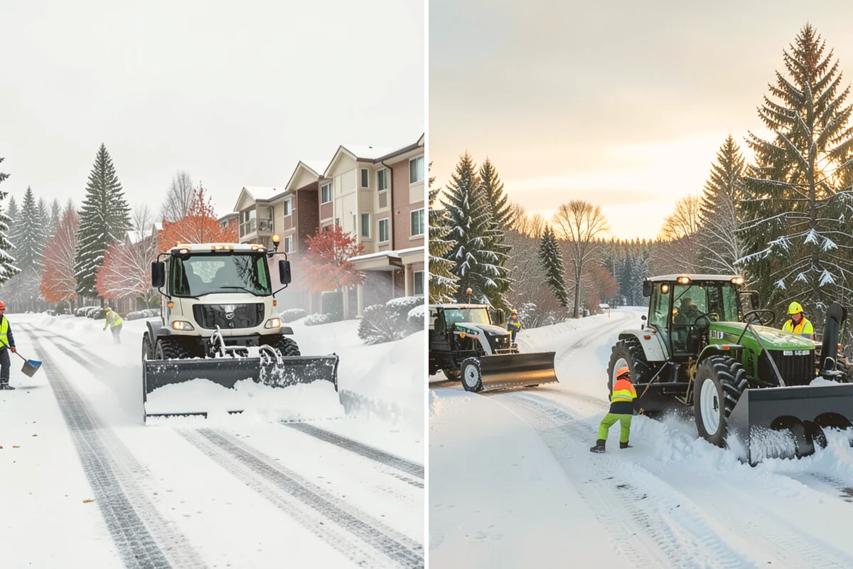 Rural Property Snow Removal in Orting, Pierce County, WA - We map the lane, turnarounds, and every access point