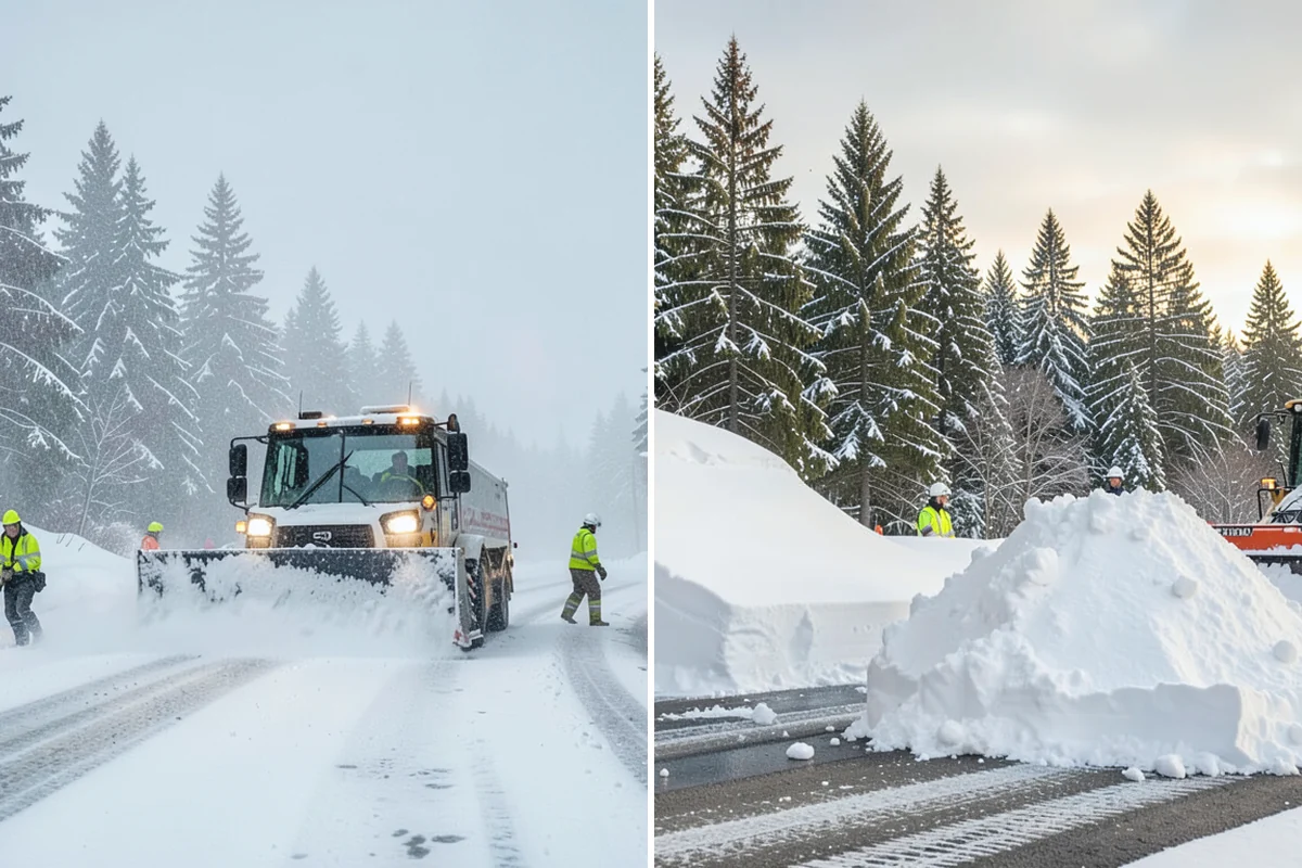 Rural Property Snow Removal in Renton, King County, WA - We map the lane, turnarounds, and every access point