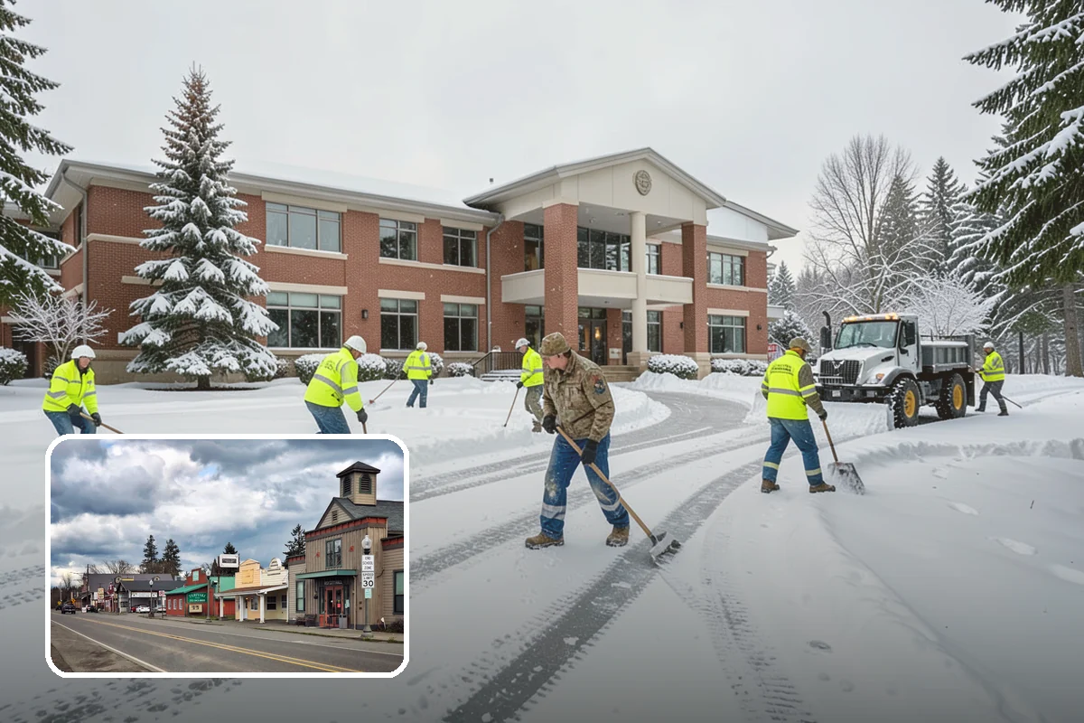 Rural Property Snow Removal in Roy, Pierce County, WA - Clears long private lanes municipal plows won't touch
