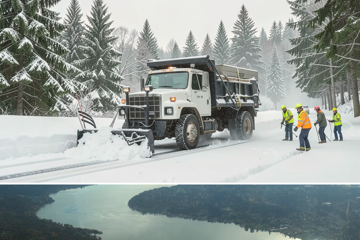 Rural Property Snow Removal in Sammamish, King County, WA - Foothill and valley parcels need service whenever elevation-driven snow accumulates, often when the lowlands see only rain.