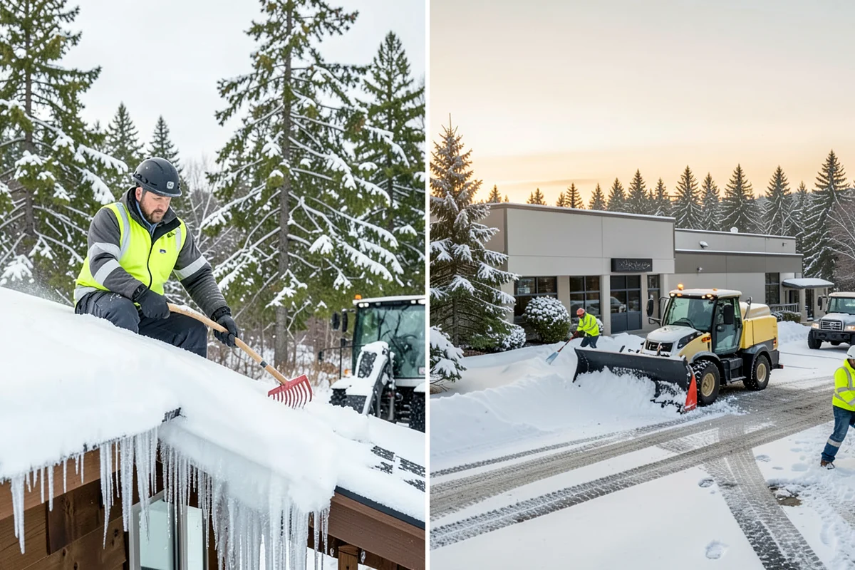 Rural Property Snow Removal in Seattle, King County, WA - We map the lane, turnarounds, and every access point