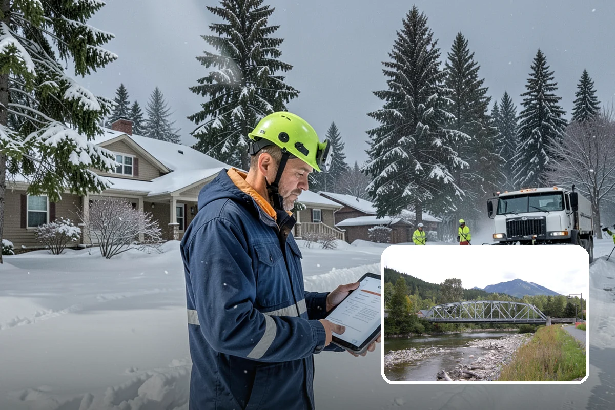 Rural Property Snow Removal in Skykomish, King County, WA - Clears long private lanes municipal plows won't touch