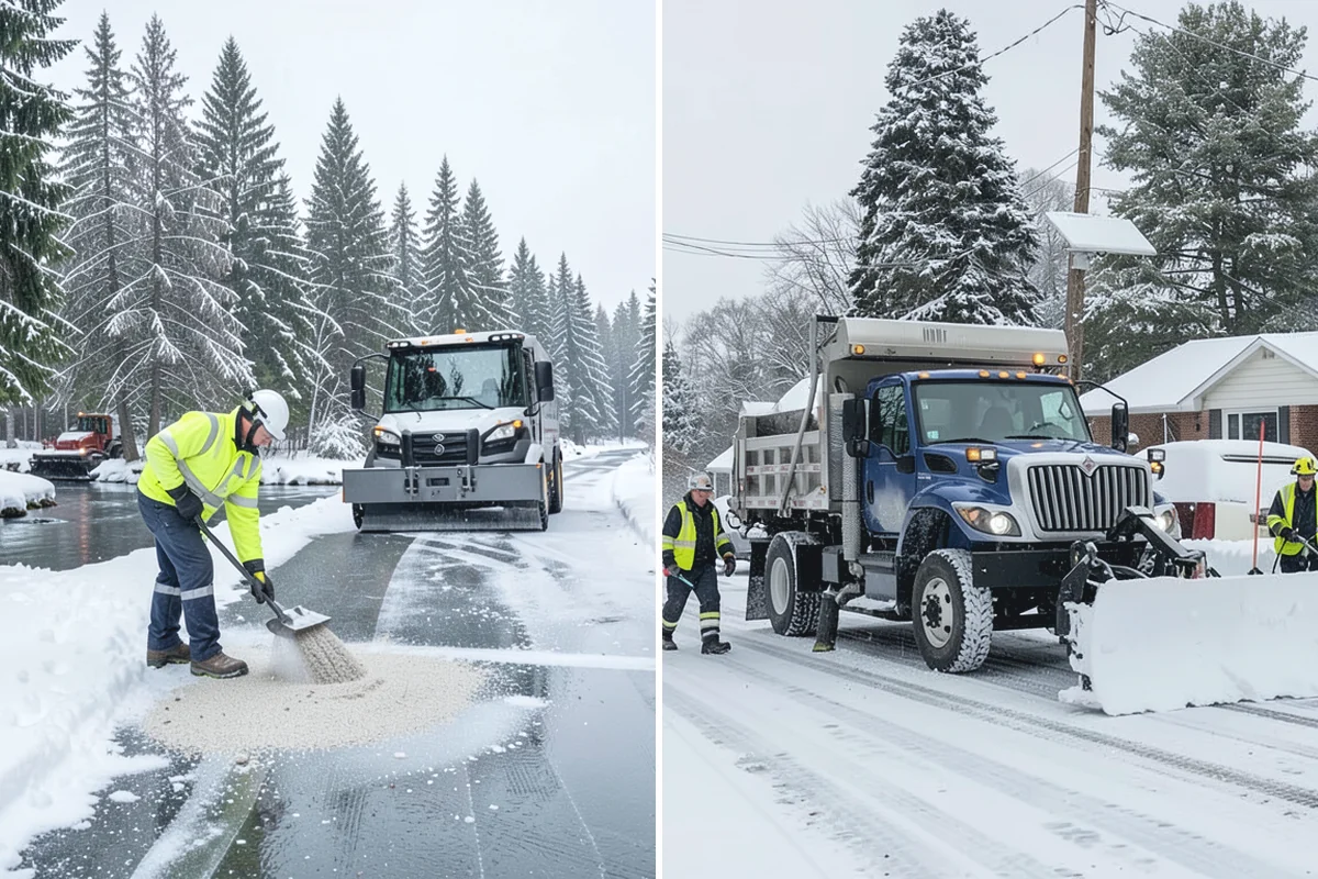 Rural Property Snow Removal in South Prairie, Pierce County, WA - We map the lane, turnarounds, and every access point