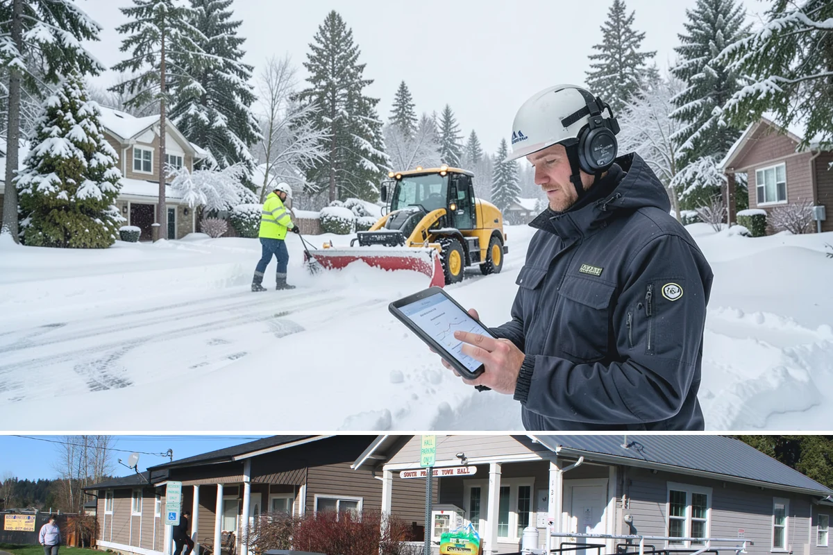Rural Property Snow Removal in South Prairie, Pierce County, WA - Foothill and valley parcels need service whenever elevation-driven snow accumulates, often when the lowlands see only rain.
