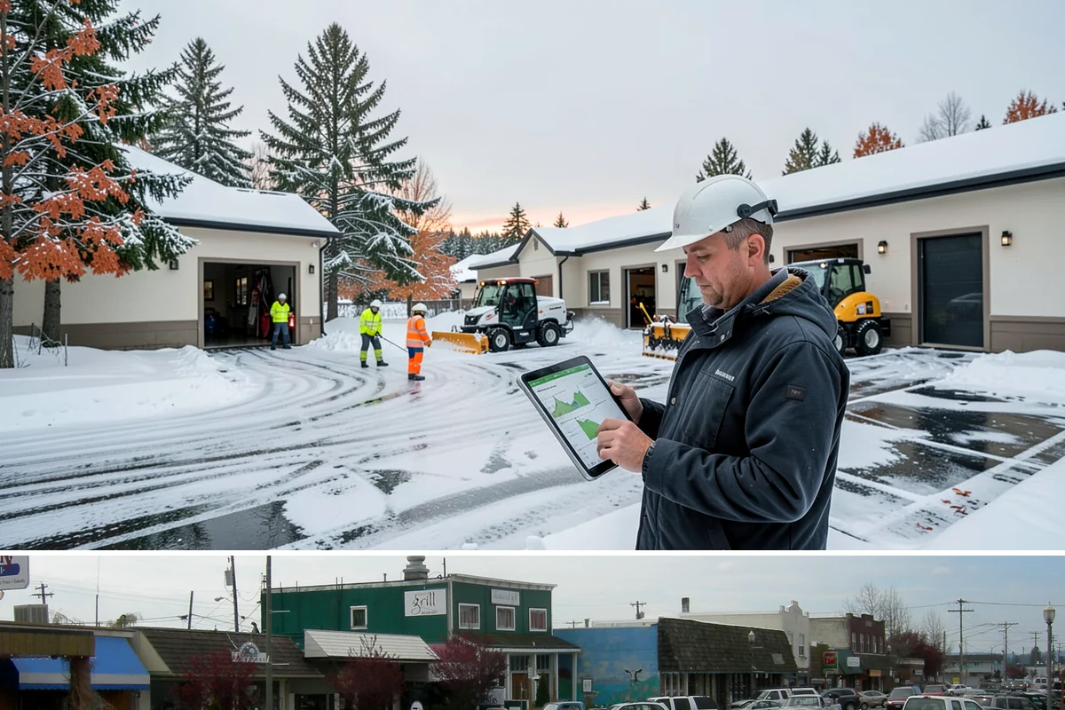 Rural Property Snow Removal in Stanwood, Snohomish County, WA - Foothill and valley parcels need service whenever elevation-driven snow accumulates, often when the lowlands see only rain.