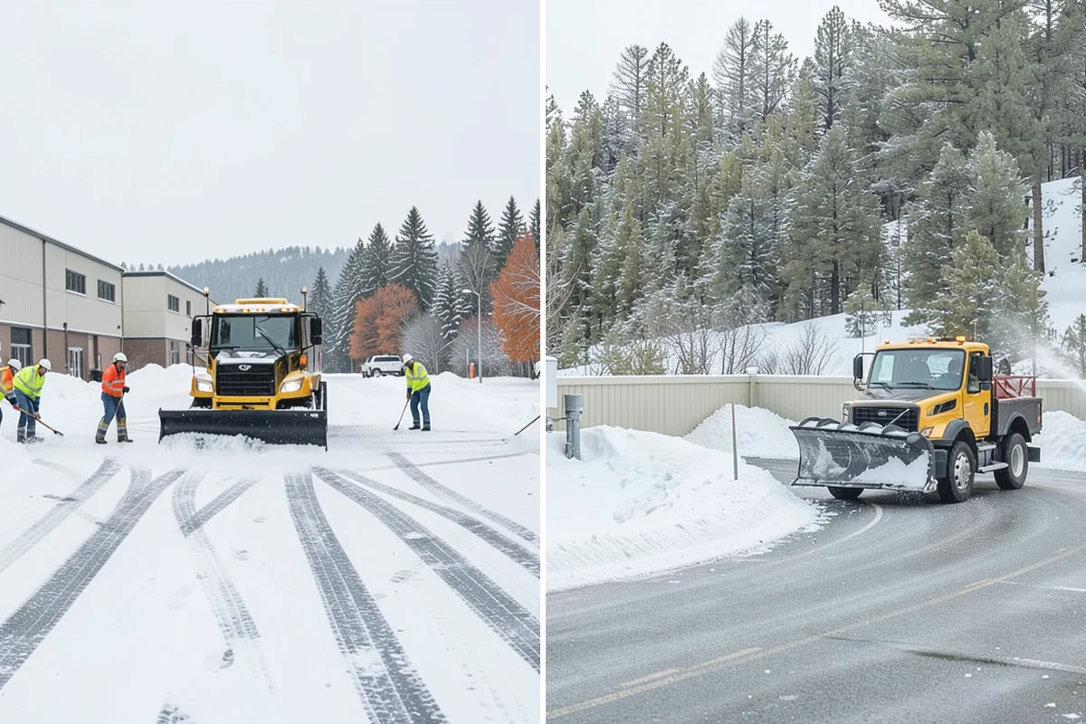 Rural Property Snow Removal in Sumner, Pierce County, WA - We map the lane, turnarounds, and every access point