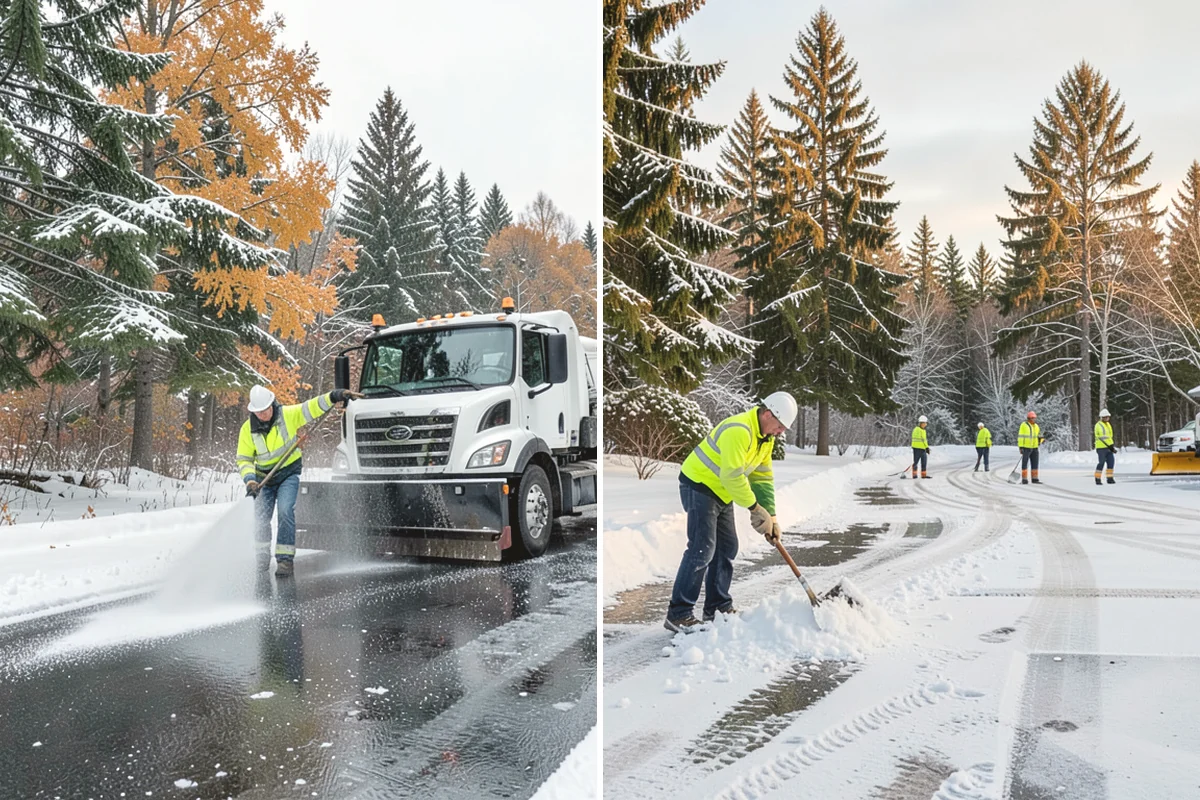 Rural Property Snow Removal in University Place, Pierce County, WA - We map the lane, turnarounds, and every access point