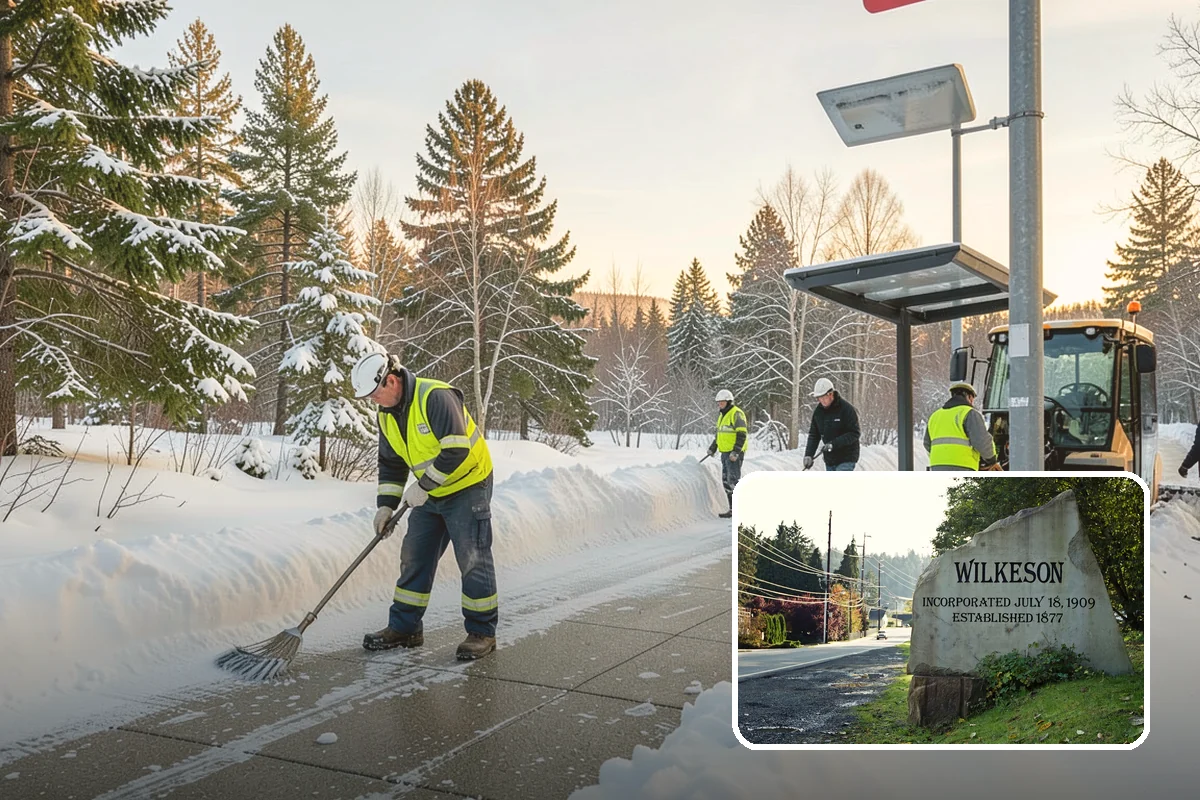Rural Property Snow Removal in Wilkeson, Pierce County, WA - Clears long private lanes municipal plows won't touch