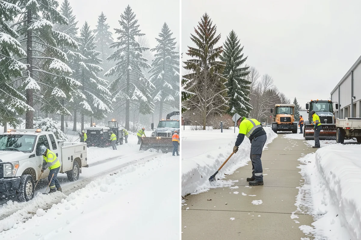 Salt Application in Algona, King County, WA - Check pavement temperature to confirm salt is the right tool