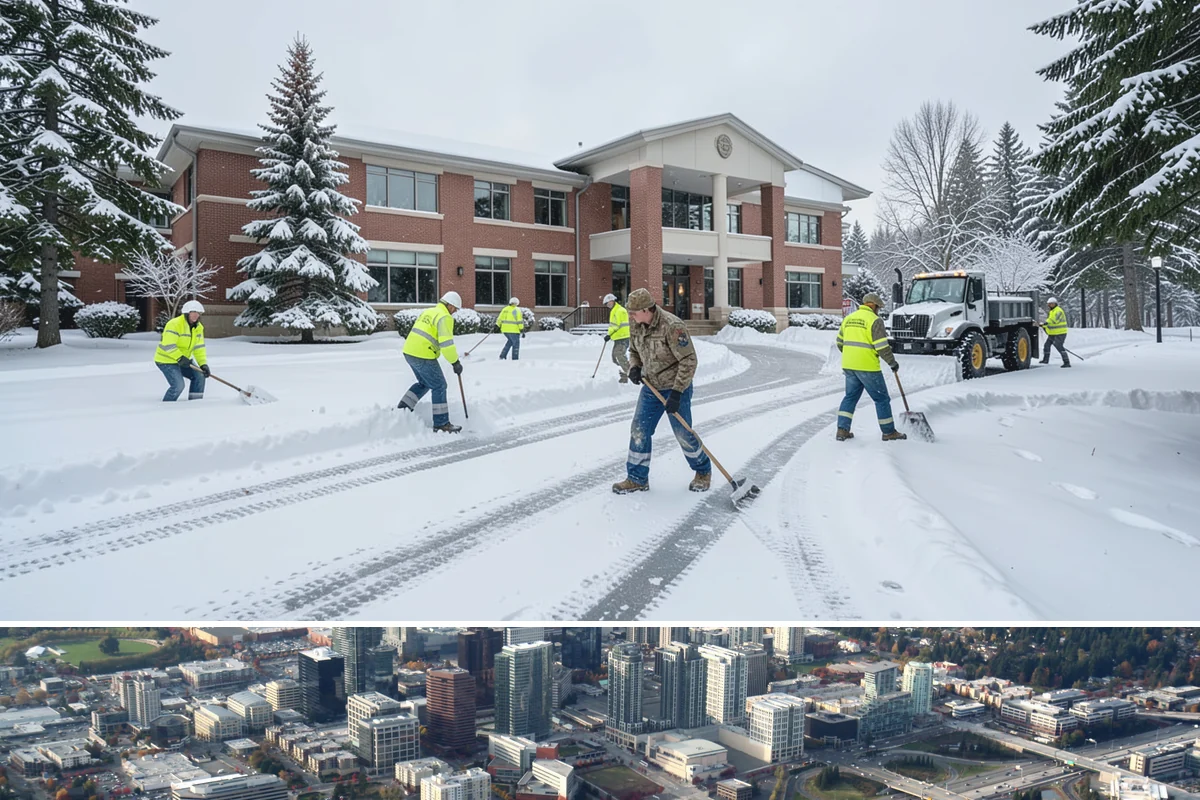 Salt Application in Bellevue, King County, WA - Salt application is most effective from November through February during freezes that hold in the low-to-mid 20s across the Puget...