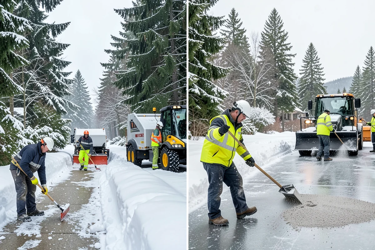 Salt Application in Clyde Hill, King County, WA - Check pavement temperature to confirm salt is the right tool