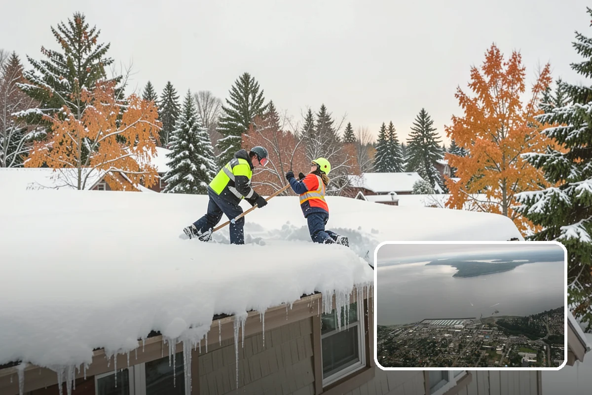 Salt Application in Des Moines, King County, WA - Melts ice effectively in the mid-20s range typical of PNW freezes