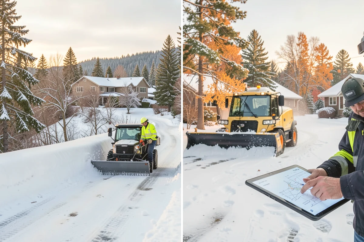 Salt Application in Edgewood, Pierce County, WA - Check pavement temperature to confirm salt is the right tool