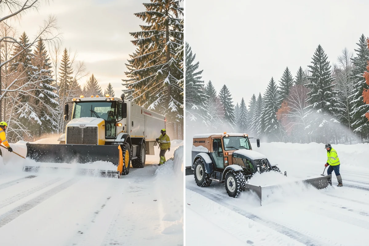 Salt Application in Edmonds, Snohomish County, WA - Check pavement temperature to confirm salt is the right tool