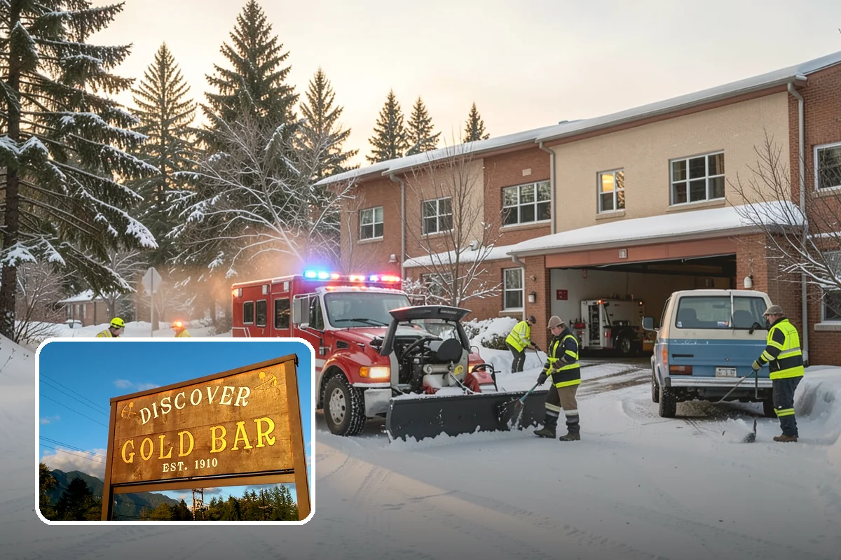 Salt Application in Gold Bar, Snohomish County, WA - Melts ice effectively in the mid-20s range typical of PNW freezes