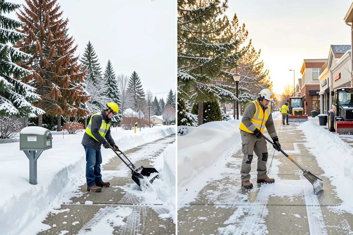 Salt Application in Hunts Point, King County, WA - Check pavement temperature to confirm salt is the right tool