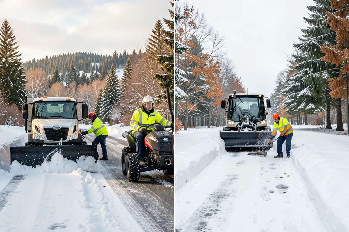 Salt Application in Kenmore, King County, WA - Check pavement temperature to confirm salt is the right tool