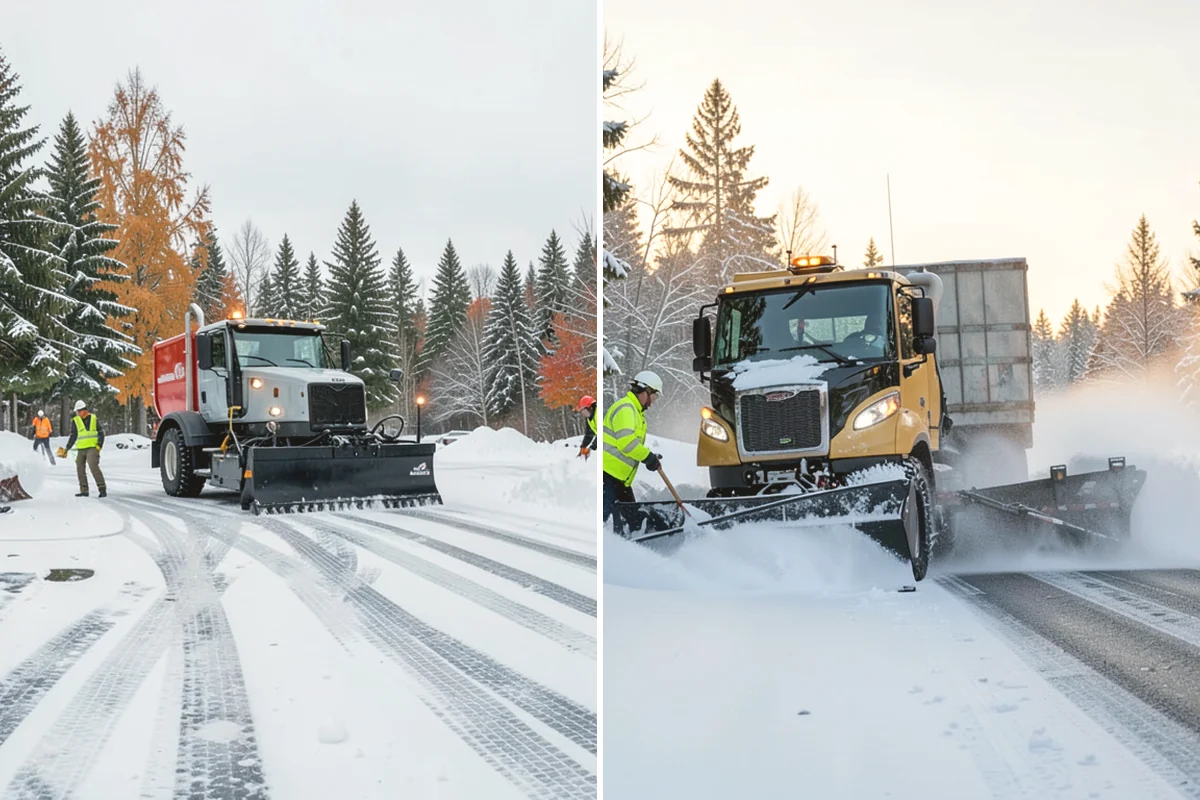 Salt Application in La Conner, Skagit County, WA - Check pavement temperature to confirm salt is the right tool
