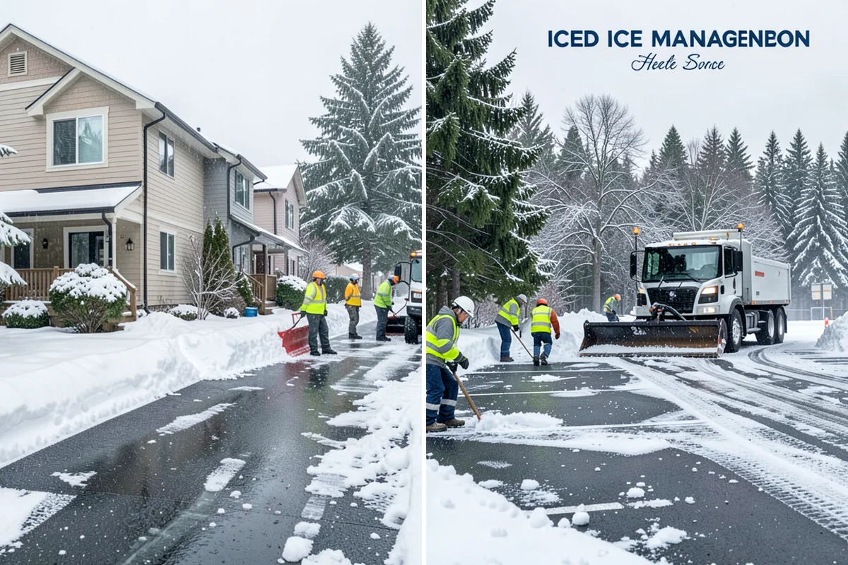 Salt Application in Lake Forest Park, King County, WA - Check pavement temperature to confirm salt is the right tool