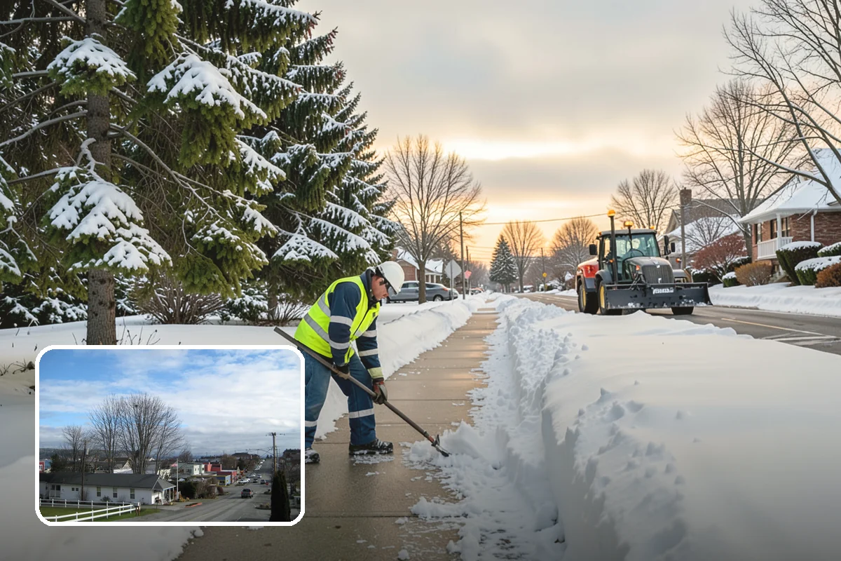 Salt Application in Langley, Island County, WA - Melts ice effectively in the mid-20s range typical of PNW freezes