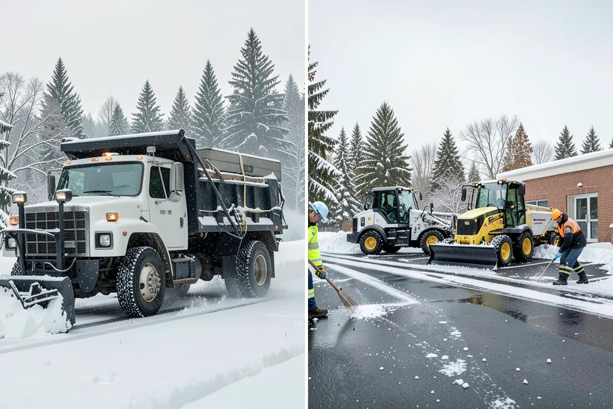Salt Application in Maple Valley, King County, WA - Check pavement temperature to confirm salt is the right tool