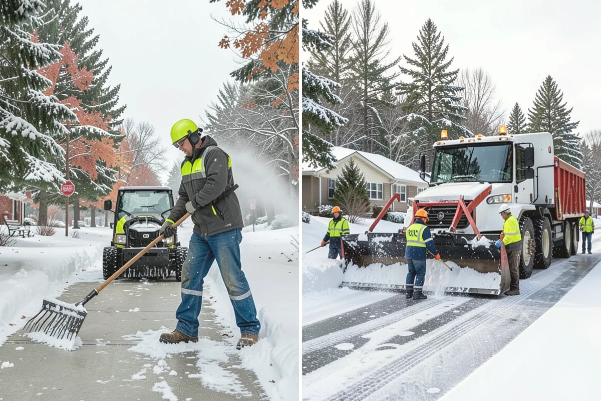 Salt Application in Monroe, Snohomish County, WA - Check pavement temperature to confirm salt is the right tool