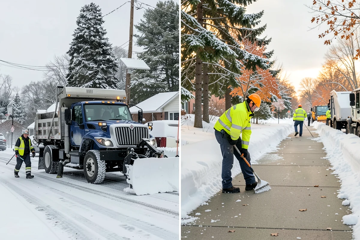 Salt Application in Normandy Park, King County, WA - Check pavement temperature to confirm salt is the right tool