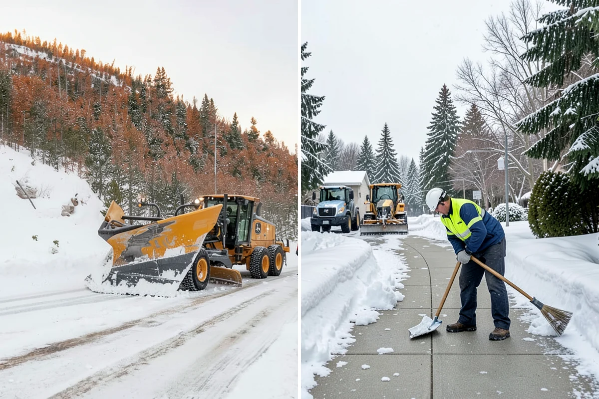 Salt Application in Seattle, King County, WA - Check pavement temperature to confirm salt is the right tool