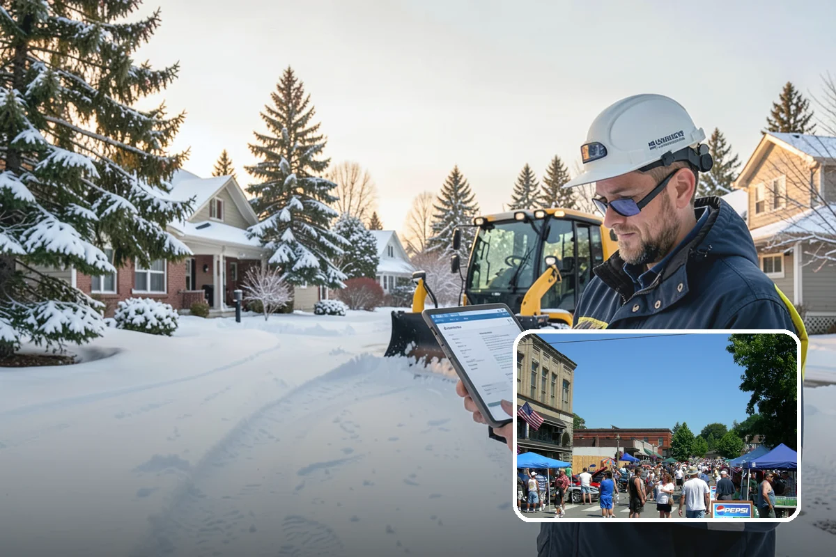 Salt Application in Snohomish, Snohomish County, WA - Melts ice effectively in the mid-20s range typical of PNW freezes