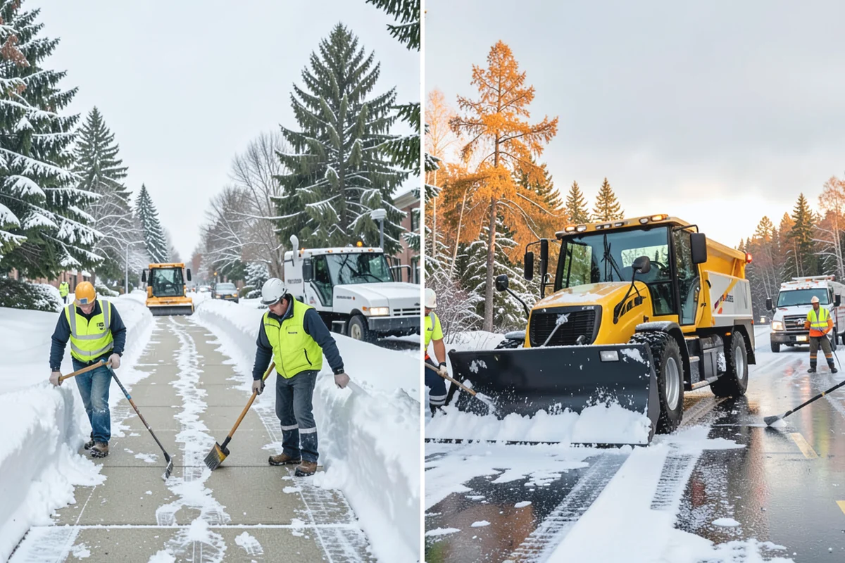 Salt Application in Wilkeson, Pierce County, WA - Check pavement temperature to confirm salt is the right tool