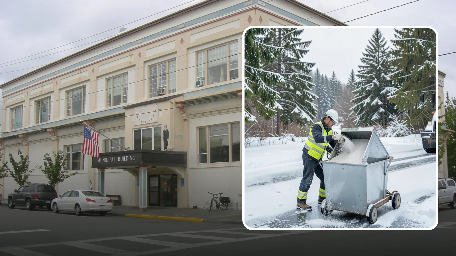 Salt Bin Filling in Anacortes, Skagit County, WA - Salt bin filling tops off your on-site storage bins so deicing material is ready the moment ice threatens.