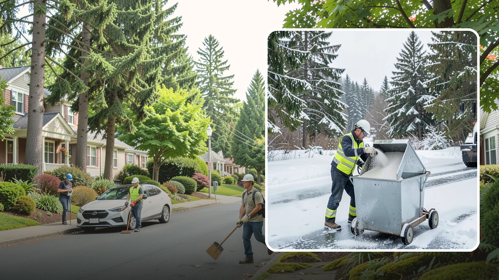 Salt Bin Filling in Beaux Arts Village, King County, WA - Salt bin filling tops off your on-site storage bins so deicing material is ready the moment ice threatens.