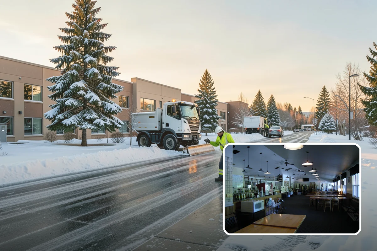 Salt Bin Filling in Black Diamond, King County, WA - Keeps spreader-ready salt on hand for immediate response