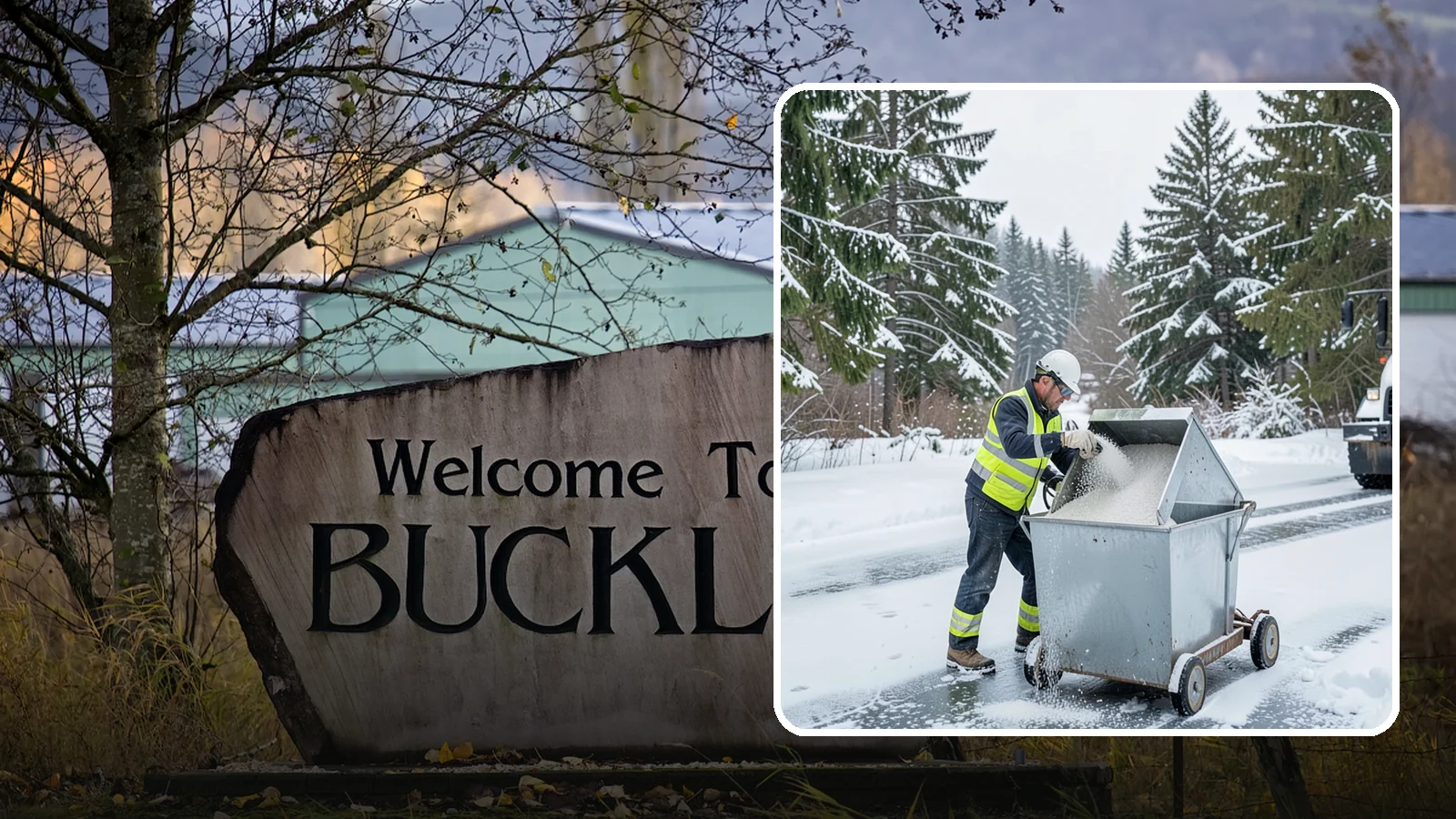 Salt Bin Filling in Buckley, Pierce County, WA - Salt bin filling tops off your on-site storage bins so deicing material is ready the moment ice threatens.