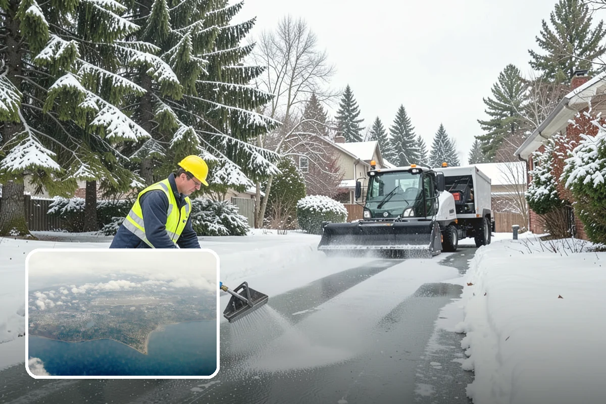 Salt Bin Filling in Burien, King County, WA - Keeps spreader-ready salt on hand for immediate response