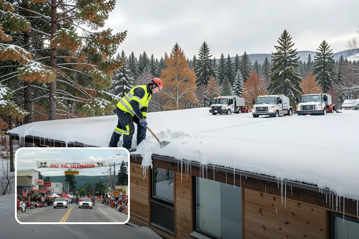 Salt Bin Filling in Carnation, King County, WA - Keeps spreader-ready salt on hand for immediate response
