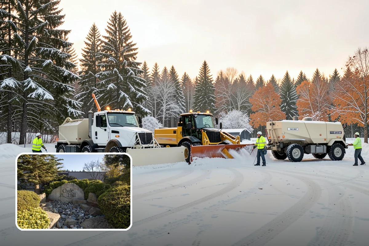 Salt Bin Filling in Clyde Hill, King County, WA - Keeps spreader-ready salt on hand for immediate response