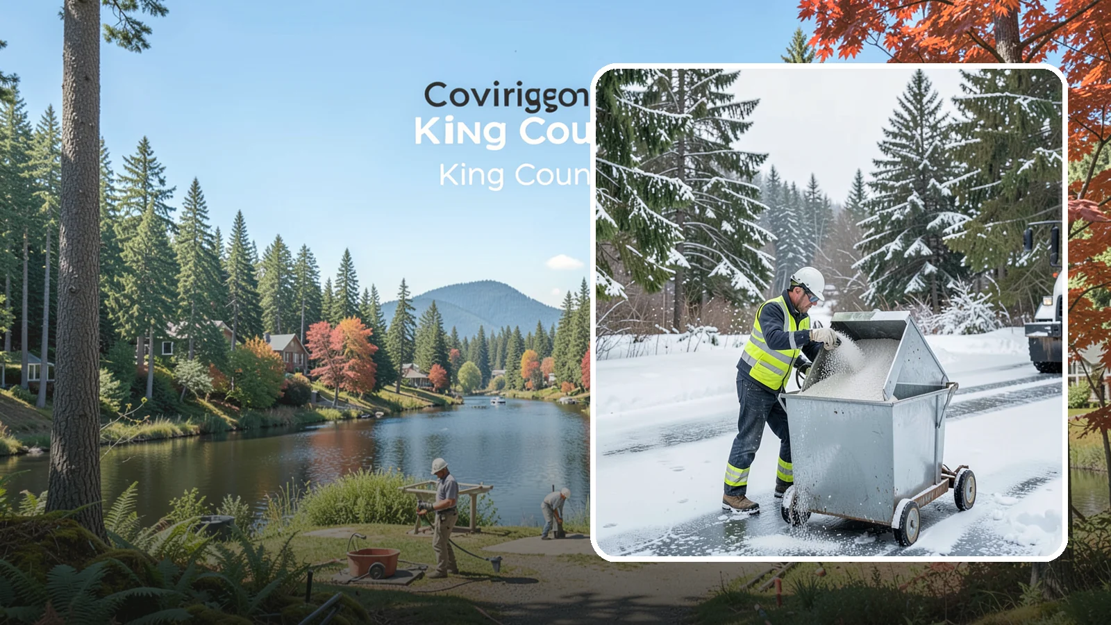 Salt Bin Filling in Covington, King County, WA - Salt bin filling tops off your on-site storage bins so deicing material is ready the moment ice threatens.