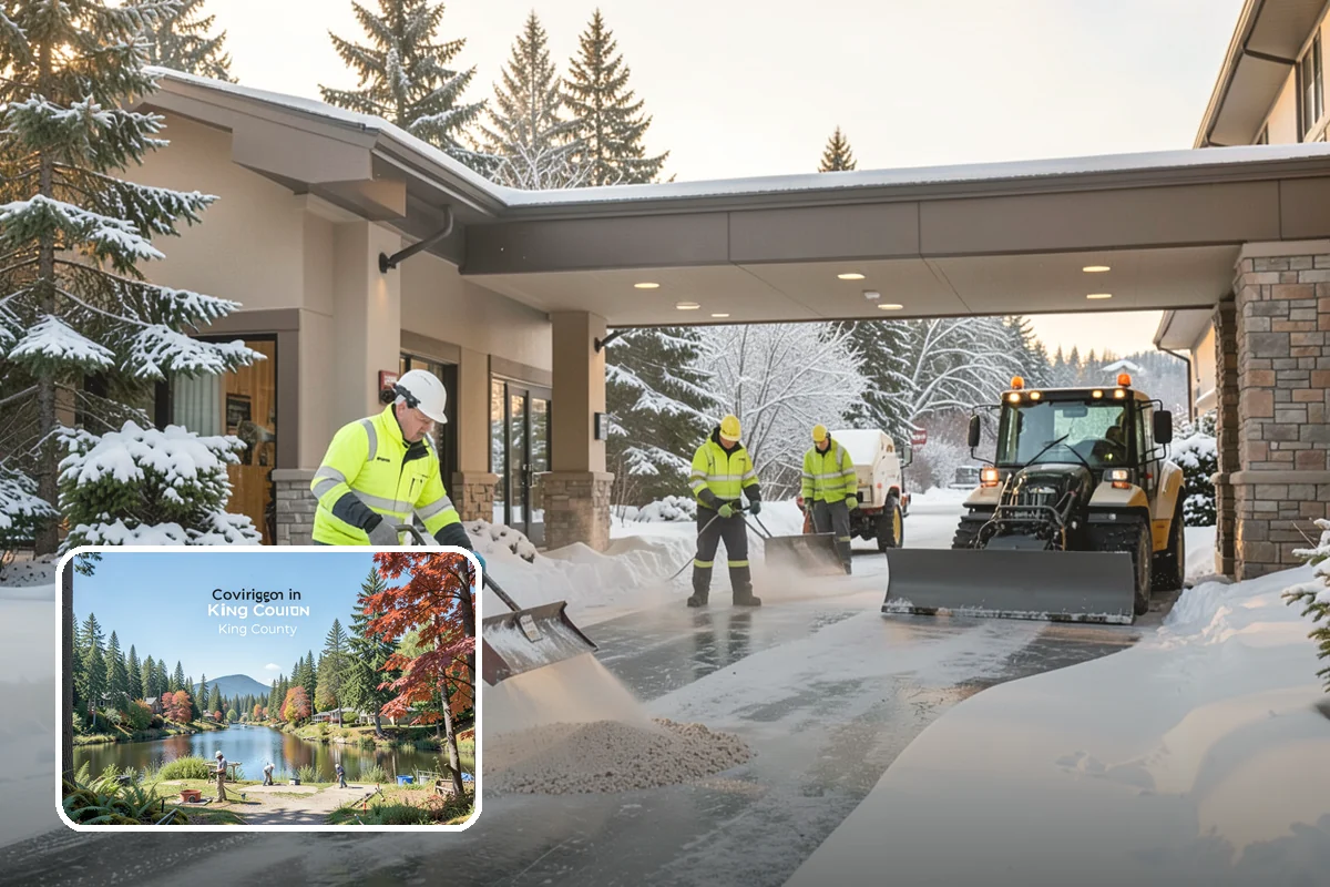 Salt Bin Filling in Covington, King County, WA - Keeps spreader-ready salt on hand for immediate response