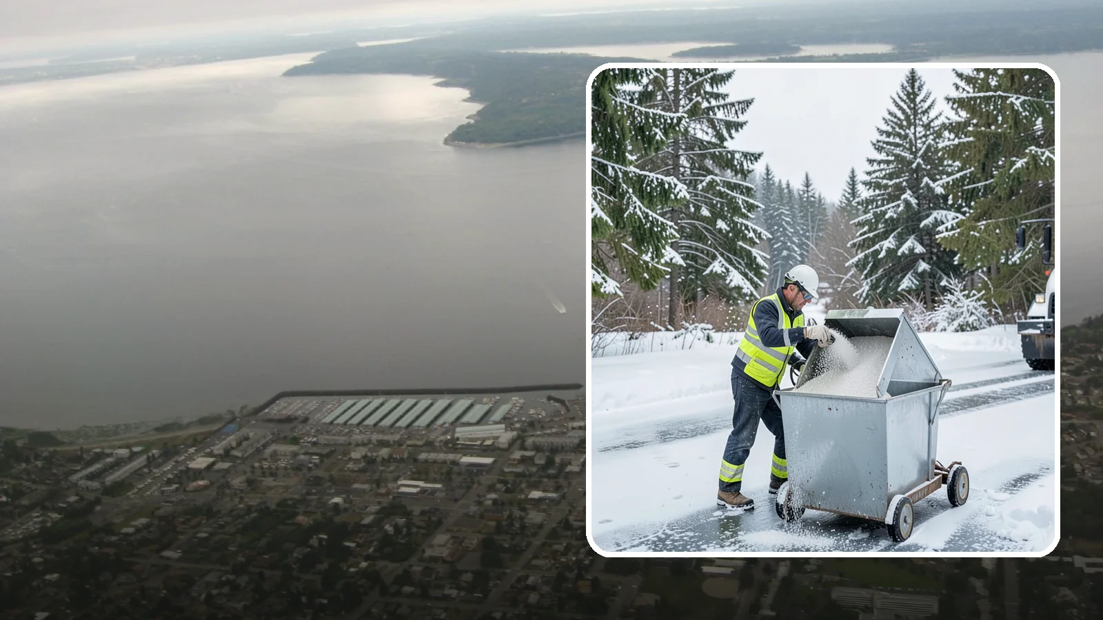 Salt Bin Filling in Des Moines, King County, WA - Salt bin filling tops off your on-site storage bins so deicing material is ready the moment ice threatens.